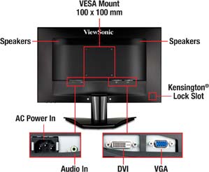   ViewSonic VA2212M-LED 22-Inch LED-Lit Monitor